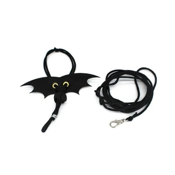 black wing Harness Leash set reptile harness small pet harness w wings MEDIUM - Picture 6 of 10
